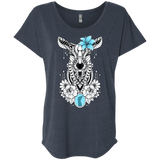 T-Shirts Vintage Navy / X-Small Lily Triblend Dolman Sleeve