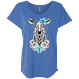 T-Shirts Vintage Royal / X-Small Lily Triblend Dolman Sleeve