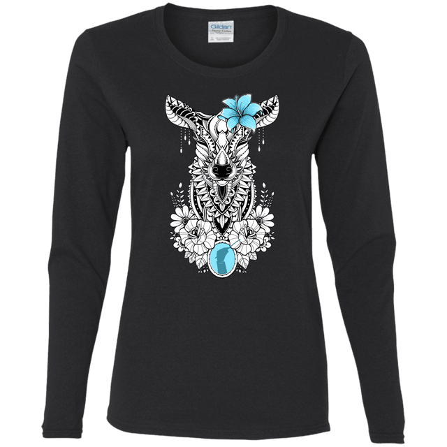 T-Shirts Black / S Lily Women's Long Sleeve T-Shirt