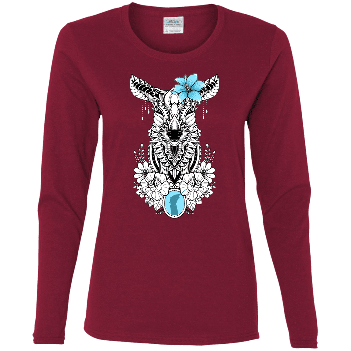 T-Shirts Cardinal / S Lily Women's Long Sleeve T-Shirt