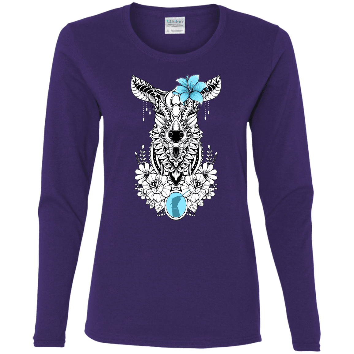 T-Shirts Purple / S Lily Women's Long Sleeve T-Shirt