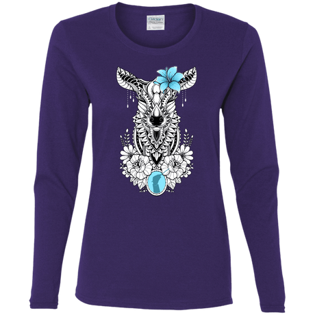 T-Shirts Purple / S Lily Women's Long Sleeve T-Shirt