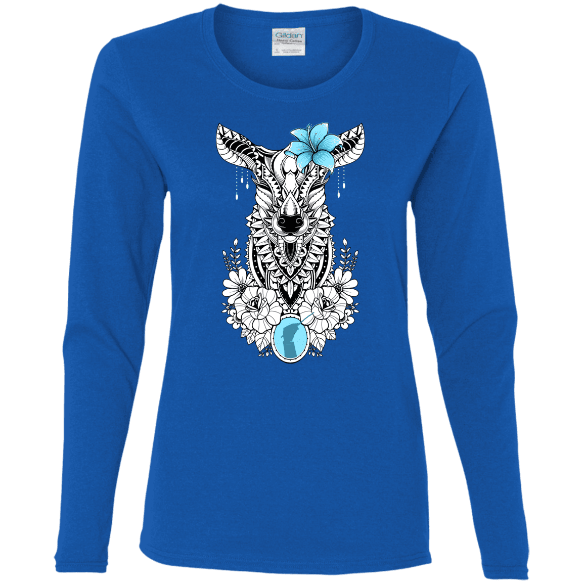 T-Shirts Royal / S Lily Women's Long Sleeve T-Shirt