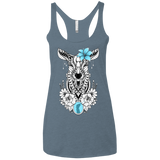 T-Shirts Indigo / X-Small Lily Women's Triblend Racerback Tank