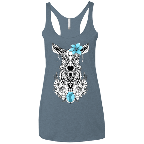 T-Shirts Indigo / X-Small Lily Women's Triblend Racerback Tank