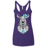 T-Shirts Purple Rush / X-Small Lily Women's Triblend Racerback Tank