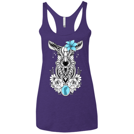 T-Shirts Purple Rush / X-Small Lily Women's Triblend Racerback Tank
