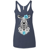T-Shirts Vintage Navy / X-Small Lily Women's Triblend Racerback Tank