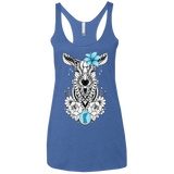 T-Shirts Vintage Royal / X-Small Lily Women's Triblend Racerback Tank