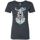 T-Shirts Vintage Navy / S Lily Women's Triblend T-Shirt