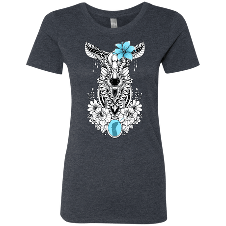 T-Shirts Vintage Navy / S Lily Women's Triblend T-Shirt