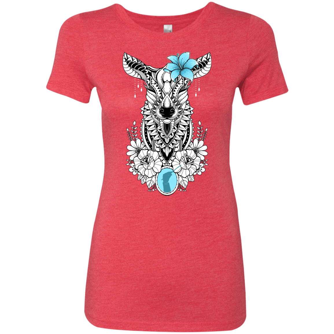 T-Shirts Vintage Red / S Lily Women's Triblend T-Shirt
