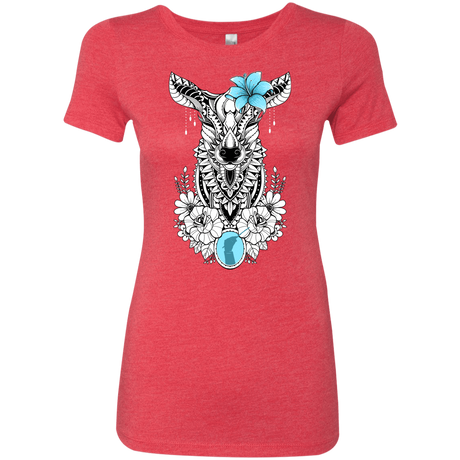 T-Shirts Vintage Red / S Lily Women's Triblend T-Shirt