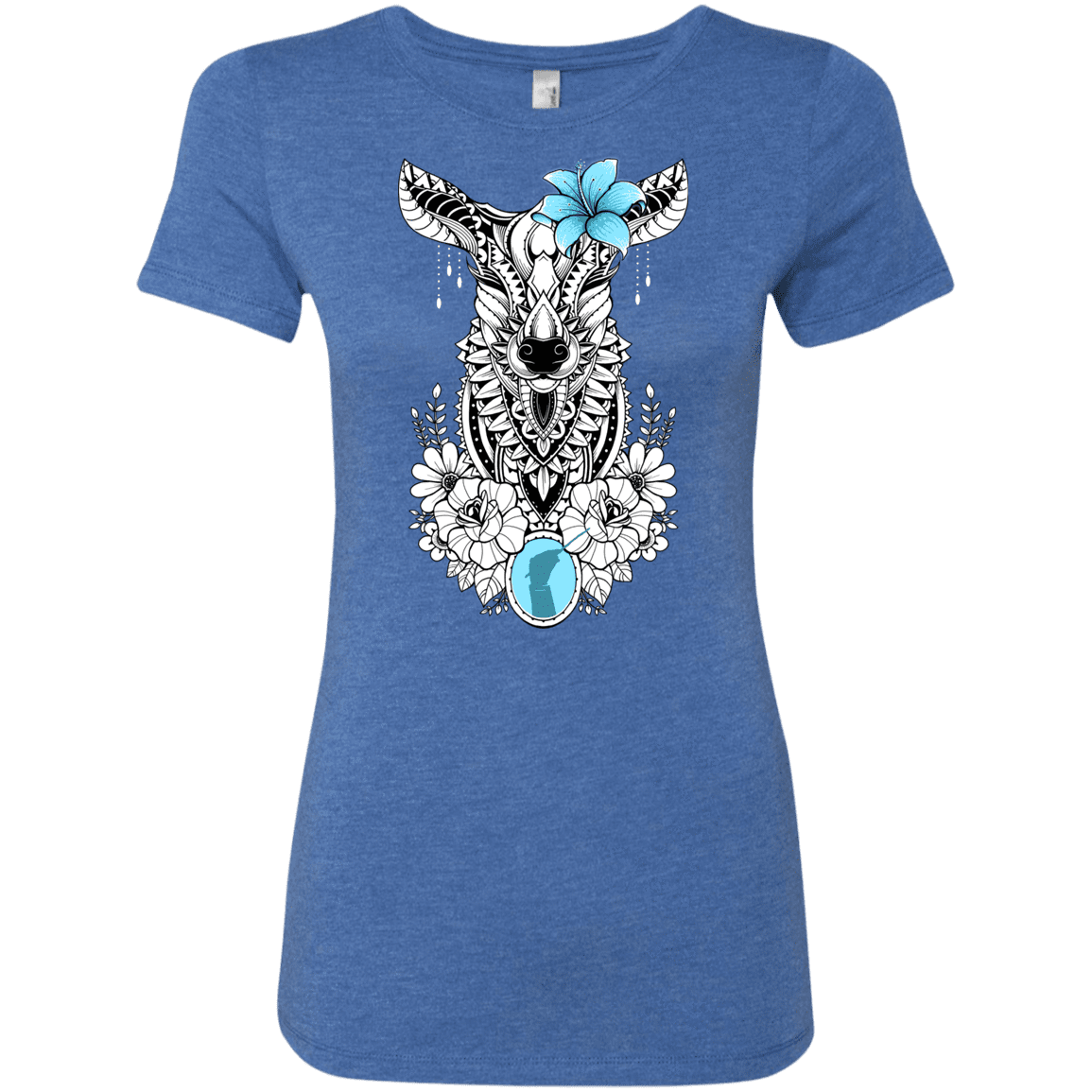 T-Shirts Vintage Royal / S Lily Women's Triblend T-Shirt