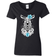 T-Shirts Black / S Lily Women's V-Neck T-Shirt