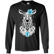 T-Shirts Black / YS Lily Youth Long Sleeve T-Shirt