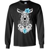 T-Shirts Black / YS Lily Youth Long Sleeve T-Shirt