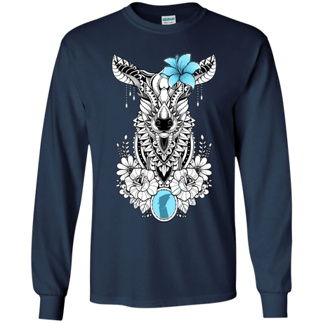 T-Shirts Navy / YS Lily Youth Long Sleeve T-Shirt