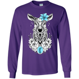 T-Shirts Purple / YS Lily Youth Long Sleeve T-Shirt