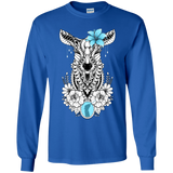 T-Shirts Royal / YS Lily Youth Long Sleeve T-Shirt