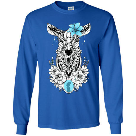 T-Shirts Royal / YS Lily Youth Long Sleeve T-Shirt