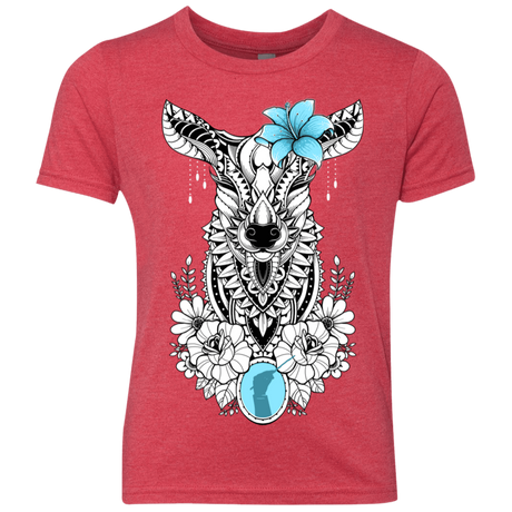 T-Shirts Vintage Red / YXS Lily Youth Triblend T-Shirt