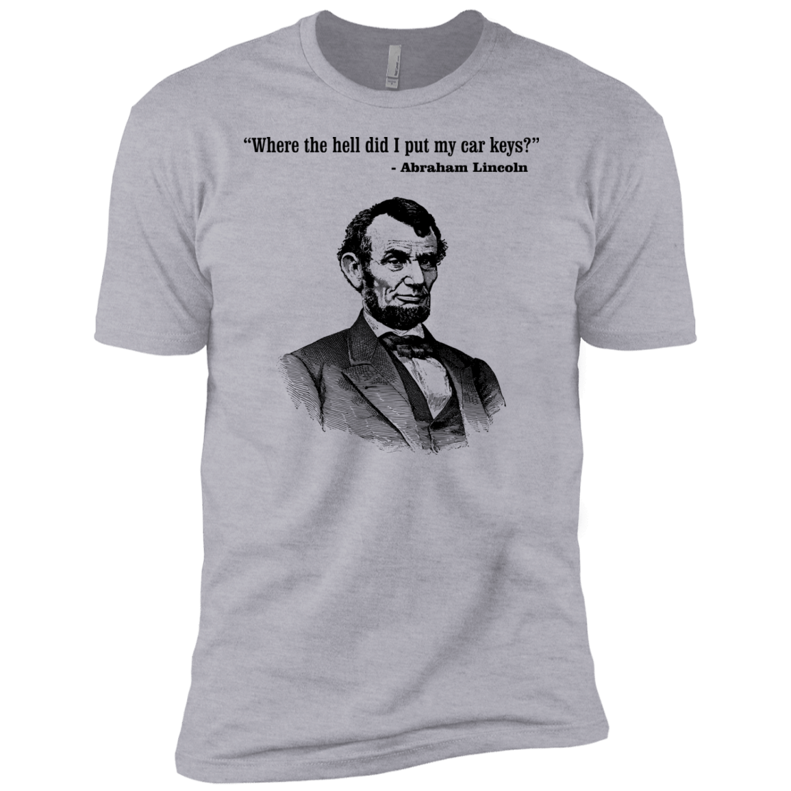 T-Shirts Heather Grey / YXS Lincoln car keys Boys Premium T-Shirt