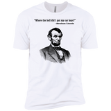 T-Shirts White / YXS Lincoln car keys Boys Premium T-Shirt