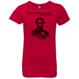 T-Shirts Red / YXS Lincoln car keys Girls Premium T-Shirt