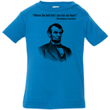 T-Shirts Cobalt / 6 Months Lincoln car keys Infant Premium T-Shirt