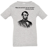 T-Shirts Heather Grey / 6 Months Lincoln car keys Infant Premium T-Shirt