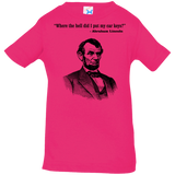 T-Shirts Hot Pink / 6 Months Lincoln car keys Infant Premium T-Shirt
