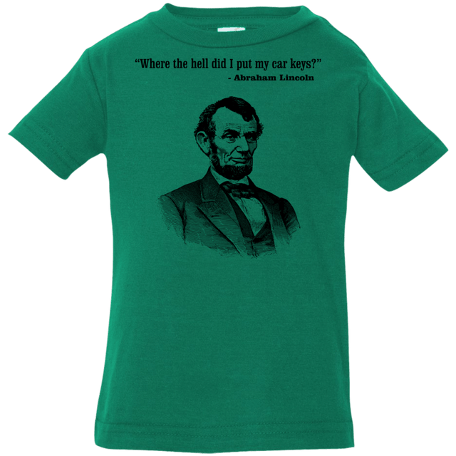 T-Shirts Kelly / 6 Months Lincoln car keys Infant Premium T-Shirt