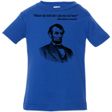 T-Shirts Royal / 6 Months Lincoln car keys Infant Premium T-Shirt