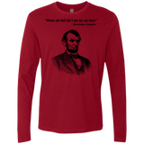 T-Shirts Cardinal / Small Lincoln car keys Men's Premium Long Sleeve