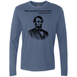 T-Shirts Indigo / Small Lincoln car keys Men's Premium Long Sleeve