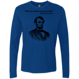 T-Shirts Royal / Small Lincoln car keys Men's Premium Long Sleeve