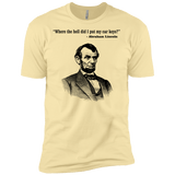 T-Shirts Banana Cream / X-Small Lincoln car keys Men's Premium T-Shirt