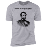 T-Shirts Heather Grey / X-Small Lincoln car keys Men's Premium T-Shirt