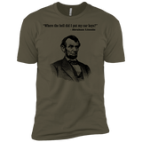 T-Shirts Military Green / X-Small Lincoln car keys Men's Premium T-Shirt