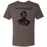 T-Shirts Macchiato / Small Lincoln car keys Men's Triblend T-Shirt