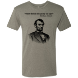 T-Shirts Venetian Grey / Small Lincoln car keys Men's Triblend T-Shirt