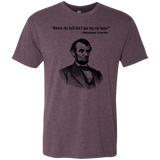 T-Shirts Vintage Purple / Small Lincoln car keys Men's Triblend T-Shirt