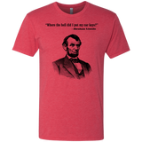 T-Shirts Vintage Red / Small Lincoln car keys Men's Triblend T-Shirt