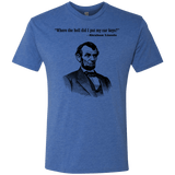 T-Shirts Vintage Royal / Small Lincoln car keys Men's Triblend T-Shirt