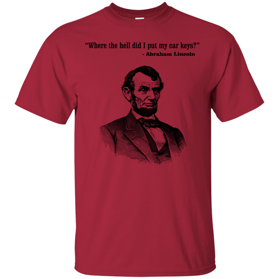 T-Shirts Cardinal / Small Lincoln car keys T-Shirt