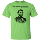 T-Shirts Lime / Small Lincoln car keys T-Shirt