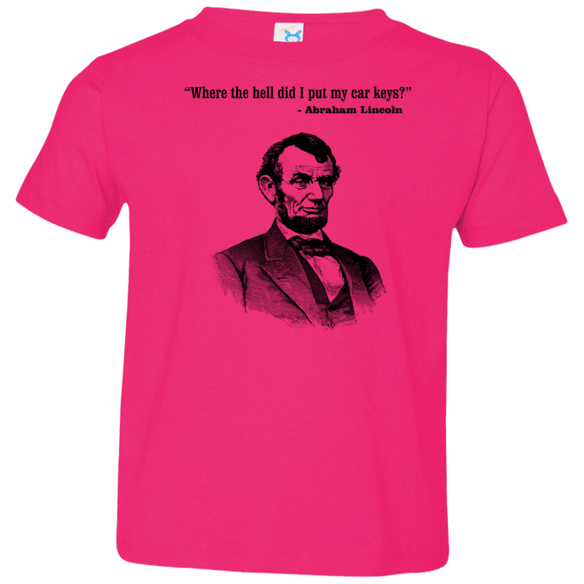 T-Shirts Hot Pink / 2T Lincoln car keys Toddler Premium T-Shirt
