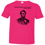 T-Shirts Hot Pink / 2T Lincoln car keys Toddler Premium T-Shirt