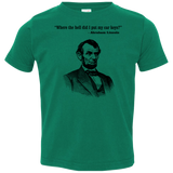 T-Shirts Kelly / 2T Lincoln car keys Toddler Premium T-Shirt